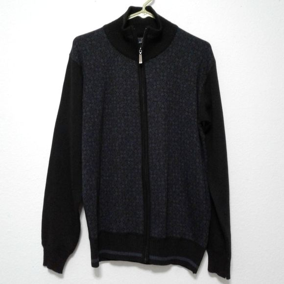 Chereskin gray zip long sleeve cardigan - Picture 6 of 6